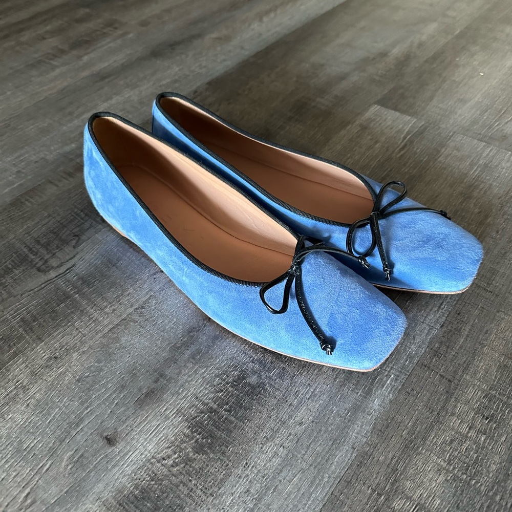 M. Gemi The Danza Ballet Flat size 40.5. . US size 9.5 in Powder Blue - Picture 13 of 16